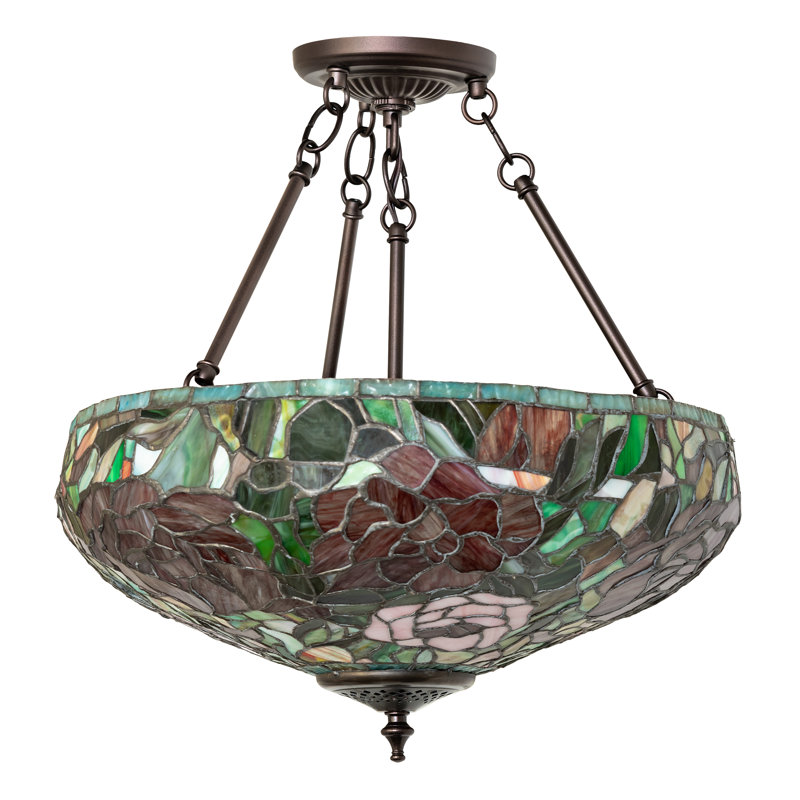 Analycia 3 - Light Semi Flush Mount