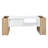 High Glossy Coffee Table with 2 Drawers-1038802621