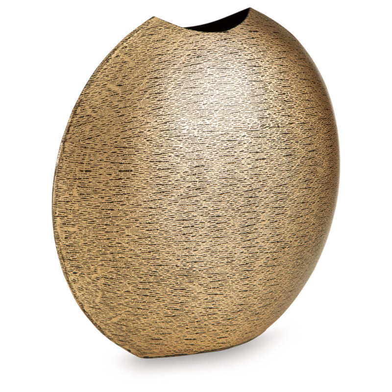 Ceca Vase, 15" H x 16" W x 5.5" D