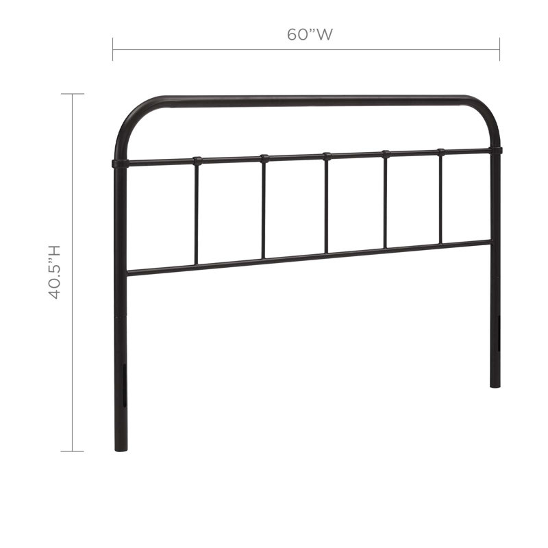 Lomita Headboard, Brown, Queen
