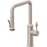 Davoli Pull-Down Kitchen Faucet with Squeeze Sprayer - Quad Spout