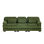 Canapé surdimensionné 3 places Cloud Couch, velours côtelé vert-1884769287