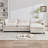 Redenius L-Shape Boucle Upholstered Sectional Sofa With Armrest-107084665