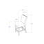 TABOURETS DE BAR ARIYA GRIS FONCÉ 2PK