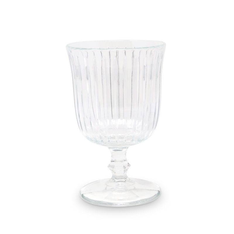 Ensemble de 6 verres à eau avec tige courte