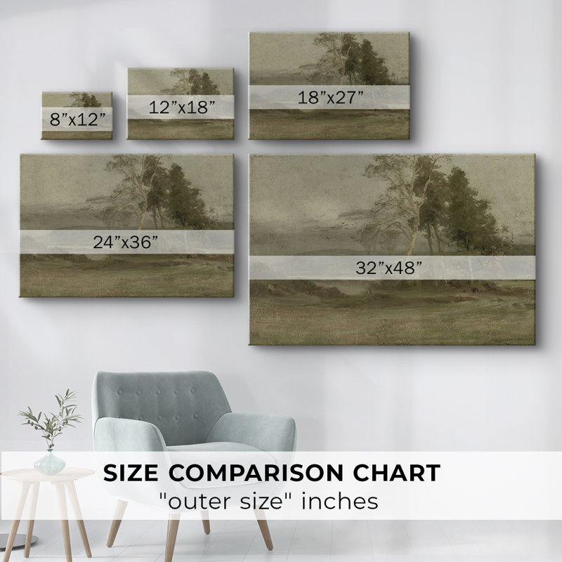 Paysages rétro-DCLxxxix -Galerie enveloppée Cavas, 32 x 48