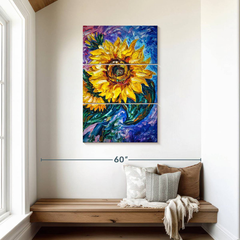 Harnek That Sunflower, H 45 po x l 28 po