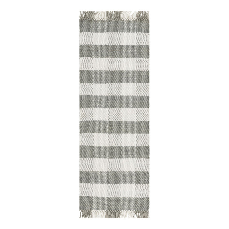Tapis intérieur / extérieur Mary-Jean Eco, Tapis de couloir 2 pi x 6 pi 1 po