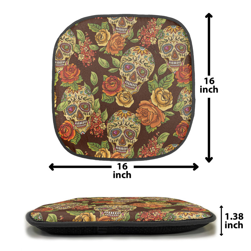 Outdoor 1.38'' Dining Chair Seat Cushion