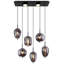 Nikitas 6 - Light Matte Black Pendant