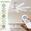 132cm Ceiling Fan with LED Lights-1030363893