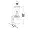 Dark Grey Metal Bollard Light-421640108