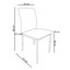 48cm H Velvet Upholstered Metal Armchair-1957891624