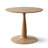 39.5"/34.5" Round Pedestal Dining Table-93912363