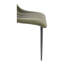 Ensemble de deux chaises d'appoint en similicuir vert foncé-758704991