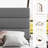Platform Storage Bed With Wooden Slats And Velvet Upholstered Headboard-1185815960-1185815964