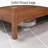 Farmhouse Solid Wood Bed Frame-982084938-982084929