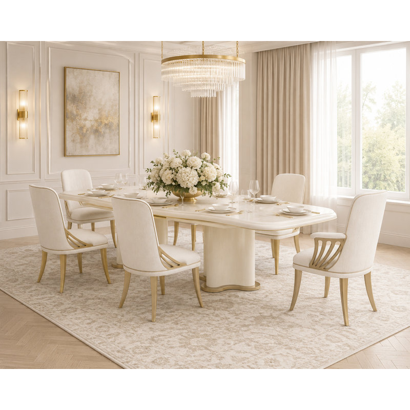 La Terrazza 9 - Piece Dining Set, 7 Pieces: Table, 6 Chairs