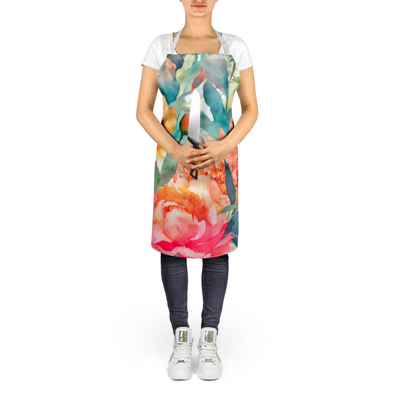 Floral Bib Apron