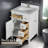Lavanti Oakford 24 Inch Bathroom Vanity with Sink – 100% Premium Solid Wood, Stylish White Vanity Bathroom with Storage Cabinet – Modern Bathroom Vanities with Single Vanity Sink & 1.5" Quartz Countertop-290144619-290144597