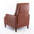 Biscoe Push Back Recliner - Caramel