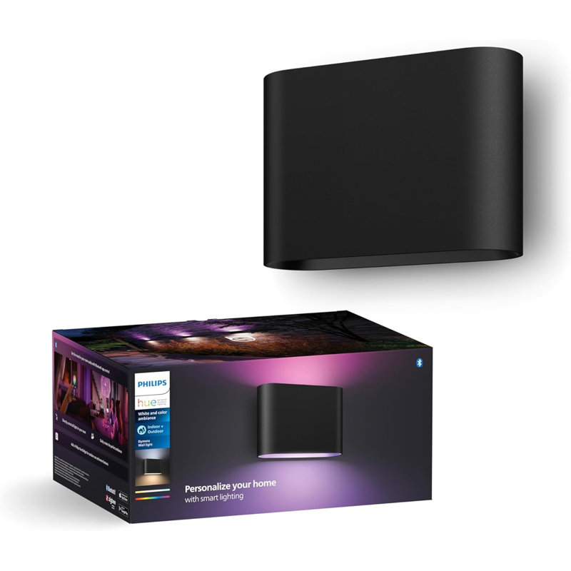 Applique murale Philips Hue Dymera - noir