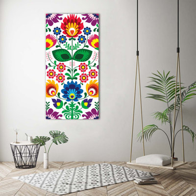 Ethnic - Wrapped Canvas Print