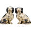 Staffordshire Dogs with Chain Figurine-1486165509