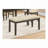 Dining Room Bench, Upholstered Bench, Transitional Bench