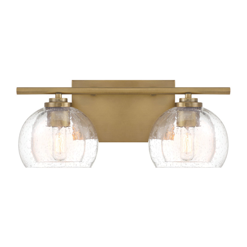 Coiffeuse Glint, H 6,75 po x l 15,5 po x P 5,75 po, Deux lumières, 120 W