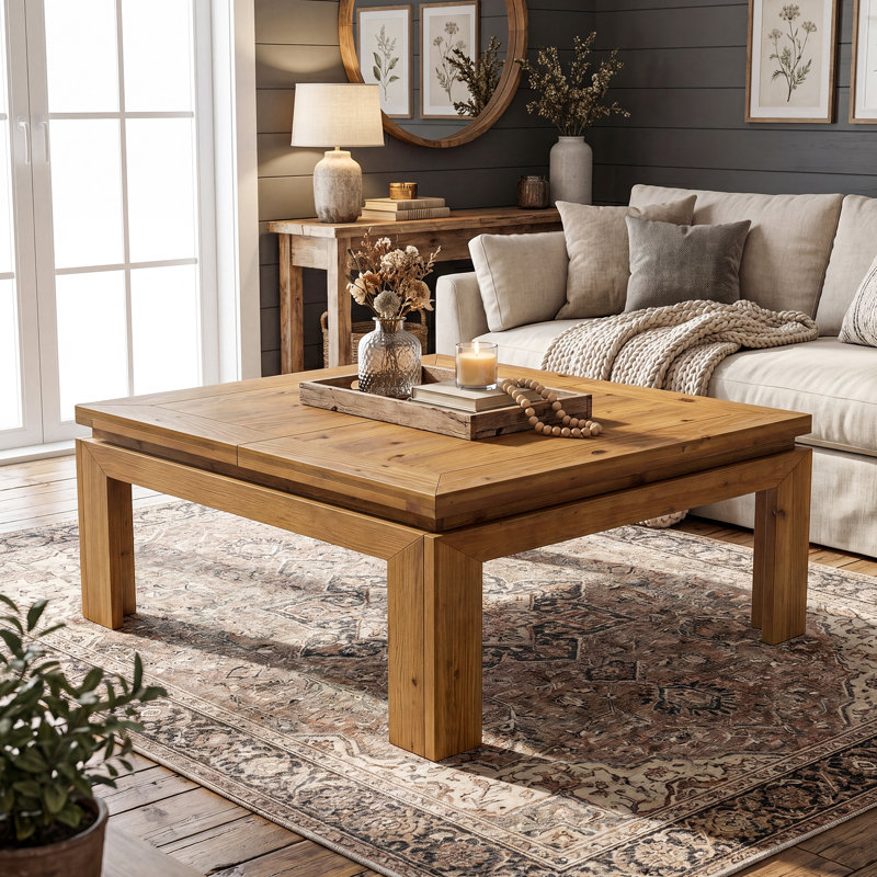 Solid Wood Coffee Table
