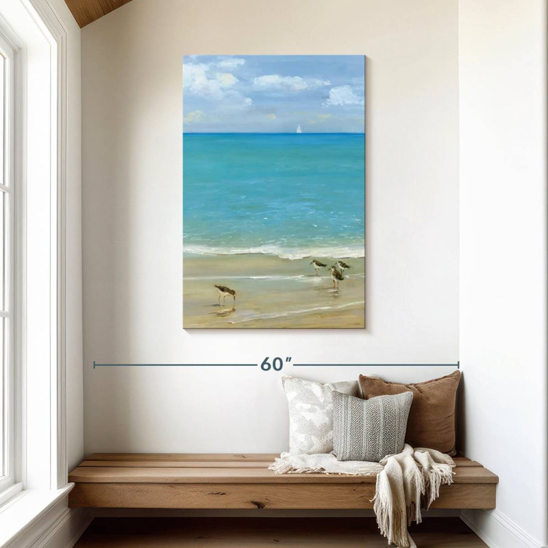 Gillard Sunday At The Shore, 45" H x 30" W
