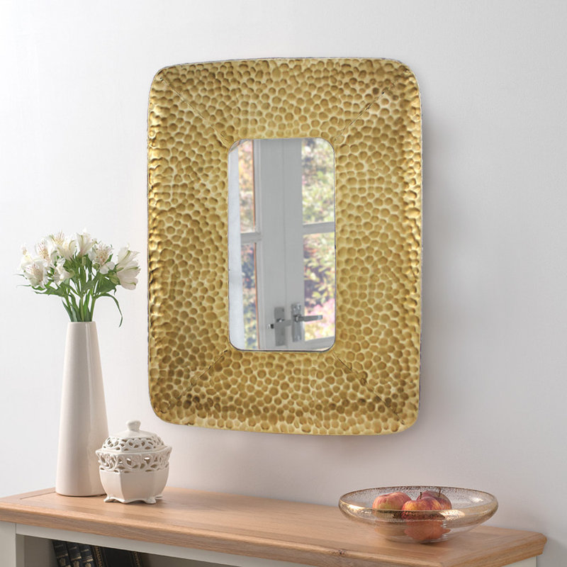 Miroir mural en métal Twitty