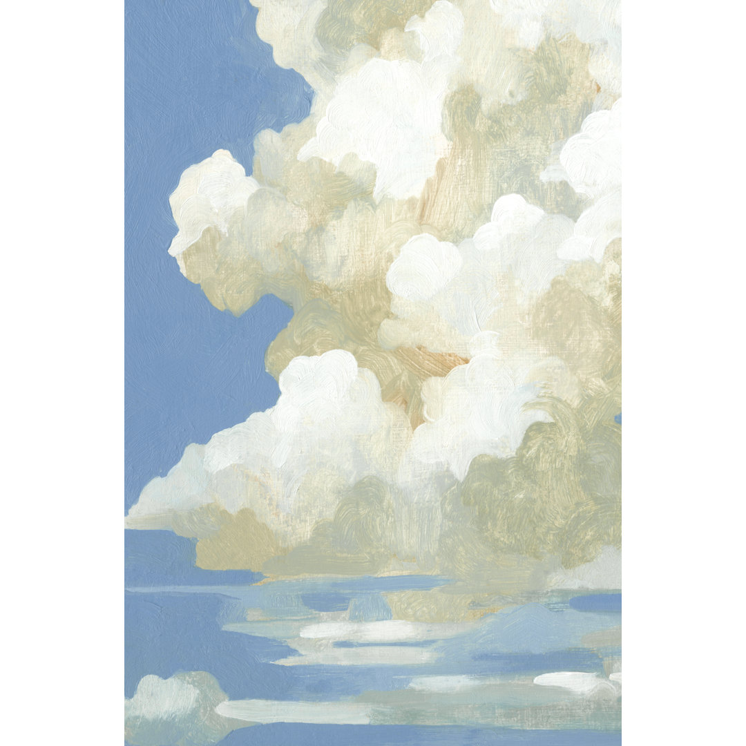 Cumulus Drift II - Wrapped Canvas Painting