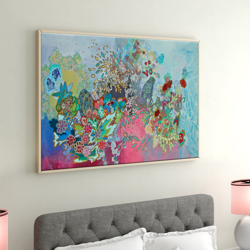 Lia Porto - Painting on Canvas, Timber, 102cm H x 152cm W