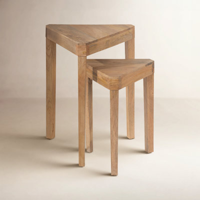Solid Wood Nesting Tables