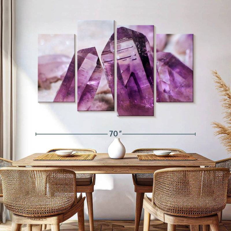 Alvord Purple Amethyst, 42" H x 68" W