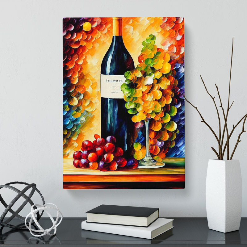 CAN-V0523-2885X Wine Vol.1 - Wrapped Canvas Print, 76cm H x 50cm W x 3cm D