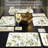 Plastic / Acrylic Floral Rectangle Placemat
