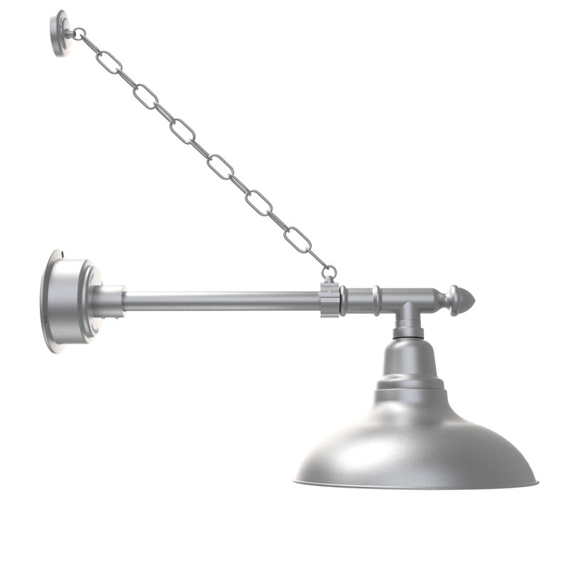 Adesh LED Wall Light, 18" H x 12" W x 27" D