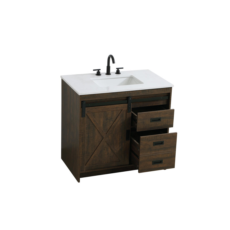Boden 36 inch Single Bathroom Vanity, Expresso