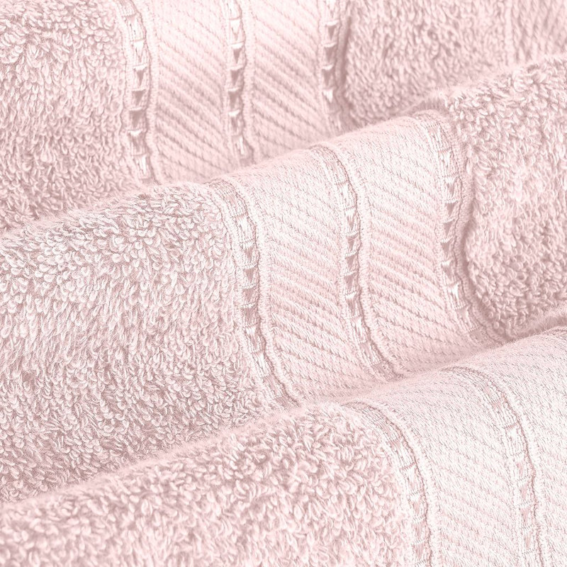 Modern Threads - Spun Loft 6-Piece 100% Combed Cotton Towel Set - Bath Towels, Hand Towels, & Washcloths - Super Absorbent & Quick Dry - 600 GSM - Soft & Plush