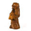 Statue de Bouddha heureux en bois Menaal-660724550