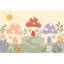 Papier peint champignon fantaisiste amovible-1168189717-1168189719