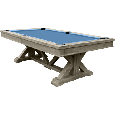 Brazos River Weathered 8' Slate Pool Table with Professional Installation Included