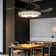 42-inch Black Bird's Nest Style Colorful Bluetooth Fan Light | Remote Control + App Intelligent Control Colorful Dimming