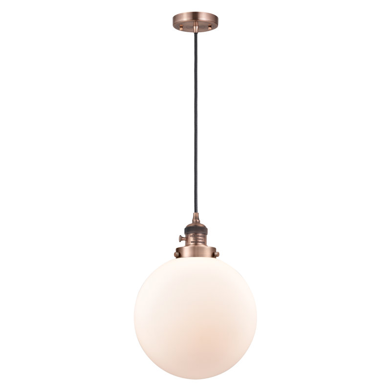 Luminaire suspendu sphère 1 lumière Lorri