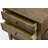 Valencia Nightstand - Rectangle Bedside Table with 2 Drawers for Bedroom, Distressed Jacobean-1973911343