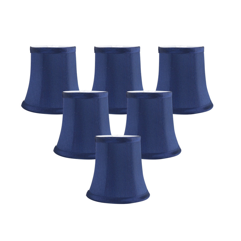 Abat-jour lustre Everly Quinn, Bleu, H 3,5 po x l 5 po x P 4,75 po