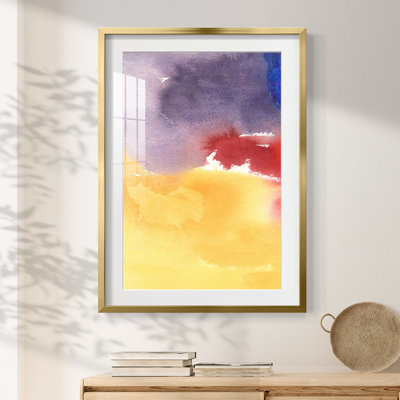 Golden Sunset II -Framed Print